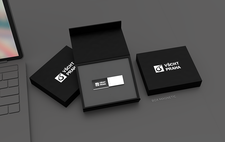 BOX Magnetic a USB disk GLANC